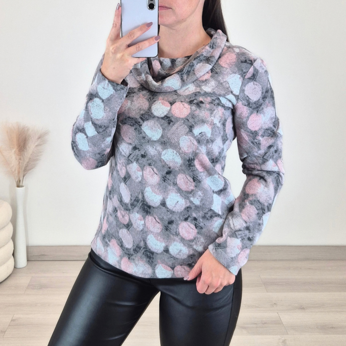 PULOVER 51228 ROZA