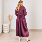 OBLEKA 114963B BORDO