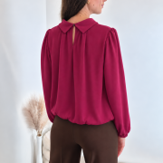BLUZA 25001 BORDO