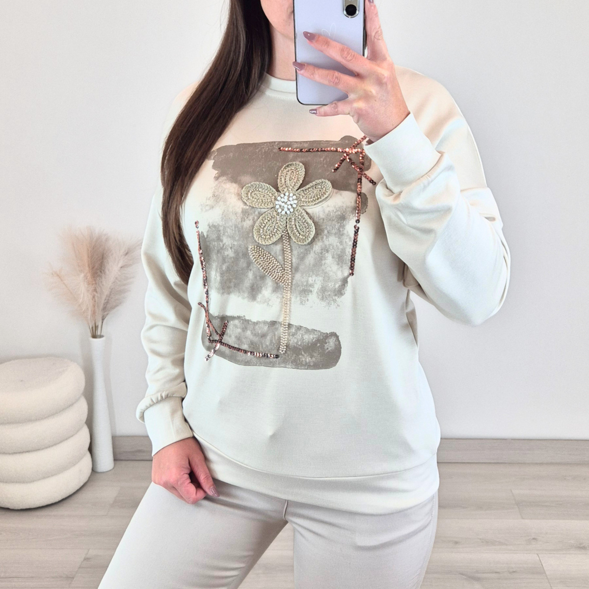 PULOVER 6167 BEŽ