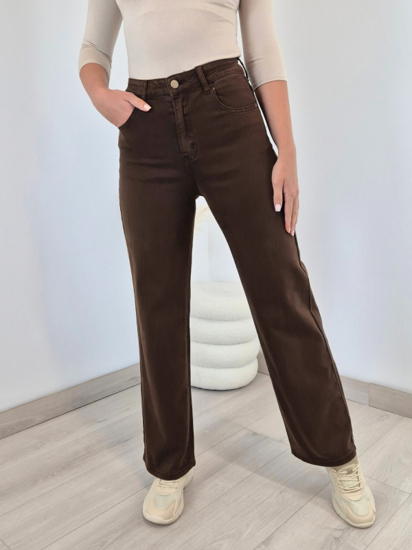 JEANS HLAČE G5713 ČRNE (Kopija)