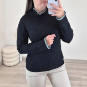 PULOVER 55202 ČRN