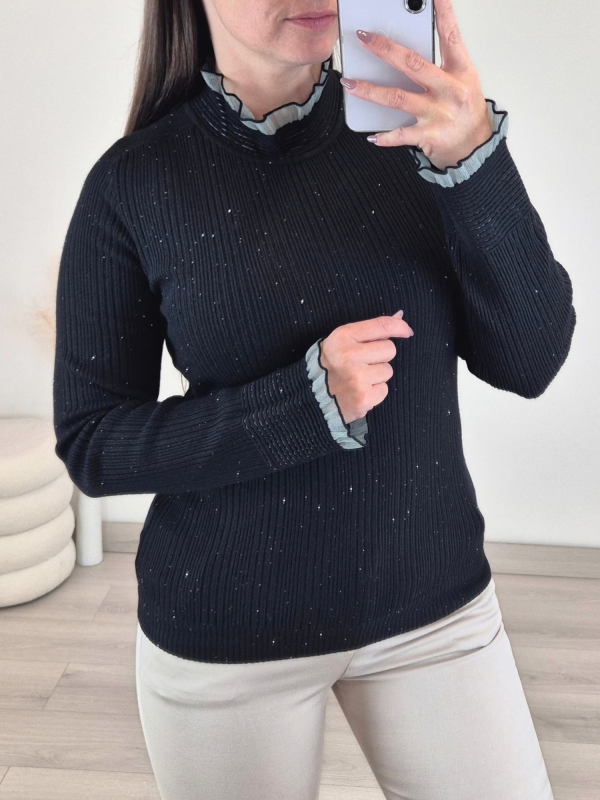 PULOVER 55202 ČRN
