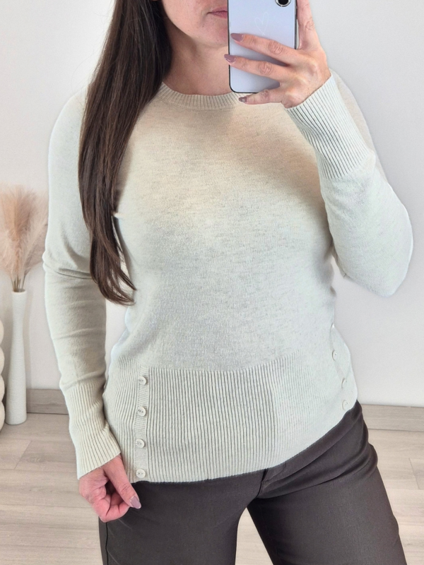 PULOVER 55201 BEŽ