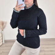 PULOVER 55202 ČRN