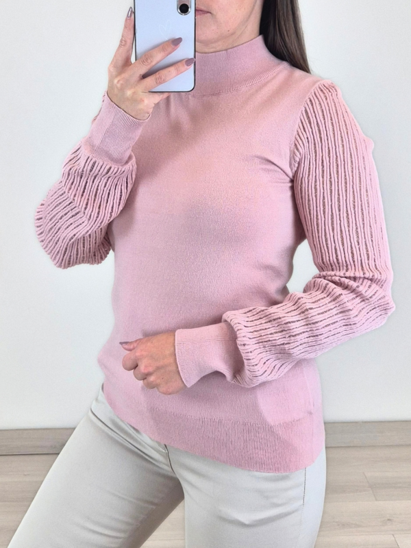 PULOVER 55209 ROZA