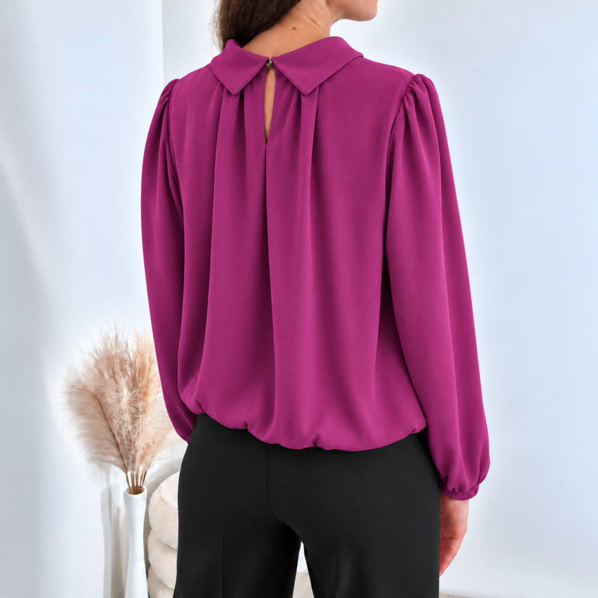 BLUZA 25001 BORDO (Kopija)