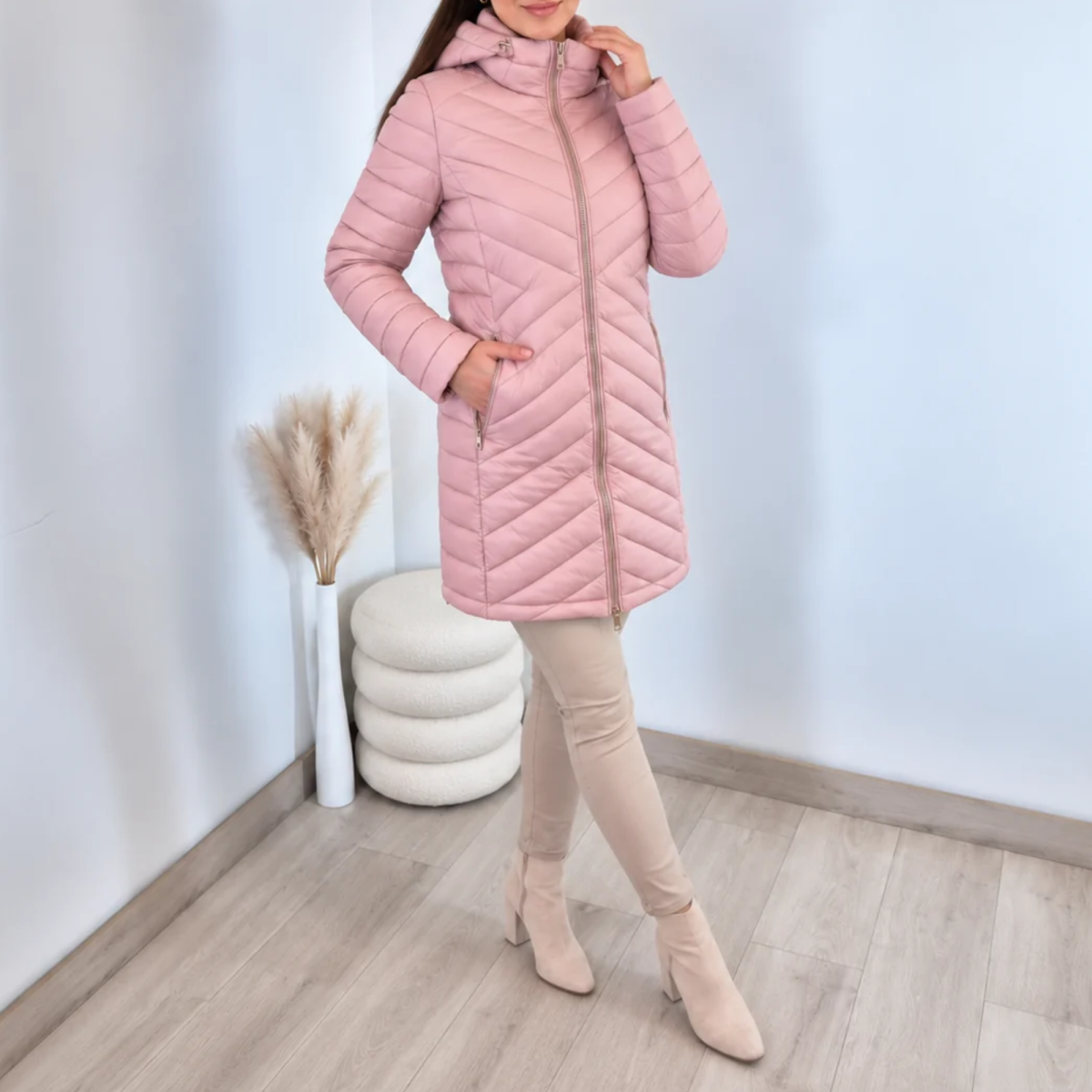PLAŠČ 2511 ROZA
