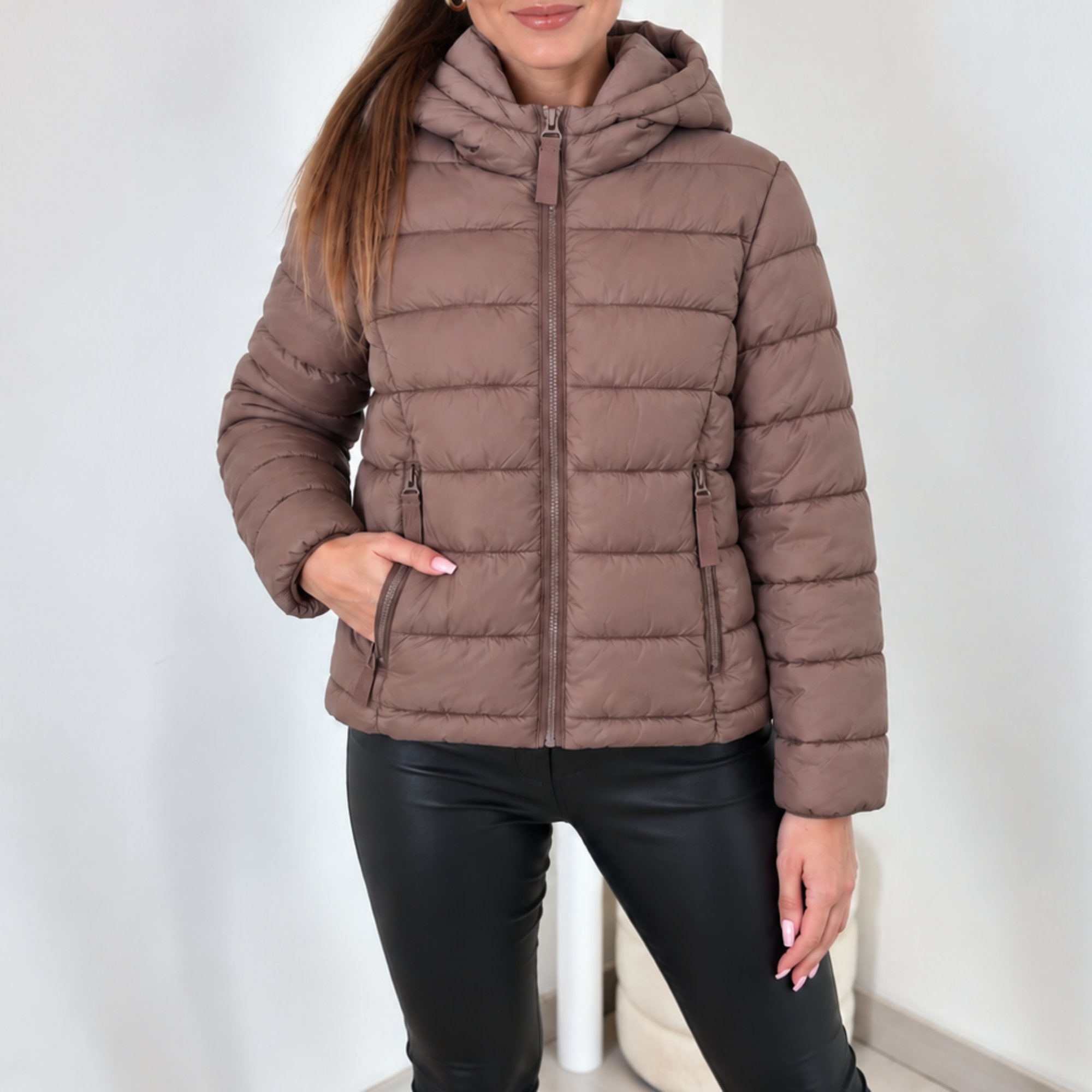 Izdelek brez naslova - 2026-10-30T115425.246 BUNDA VIVIAN RJAVA