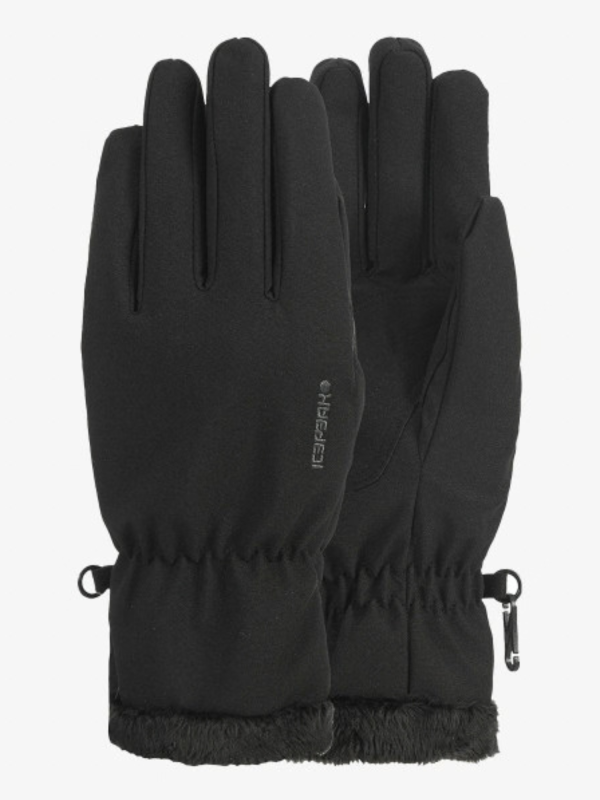 ICEPEAK ŽENSKE ROKAVICE HANAU ČRNE